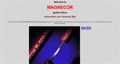 Desktop Screenshot of magnecor.com