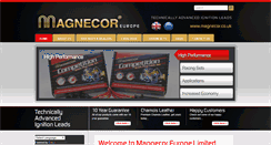 Desktop Screenshot of magnecor.co.uk