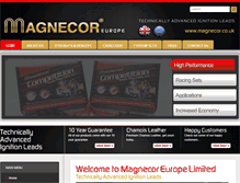 Tablet Screenshot of magnecor.co.uk